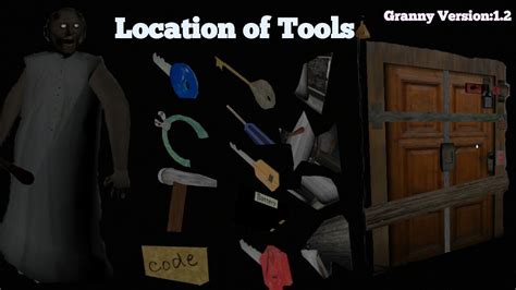 Granny gets screwed in the car. Location of Tools in Granny(Version:1.2) - YouTube