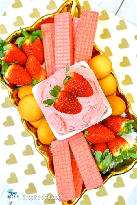 Strawberry Cream Cheese Fruit Dip Recipe Trop Rockin