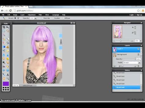 21,925 free hair style pictures to download. How to change hair color easily on Pixlr (: - YouTube