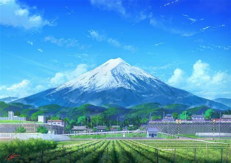 If you're in search of the best anime scenery wallpapers, you've come to the right place. Pin by 愛子 藤村 on Sky | Anime scenery wallpaper, Anime ...