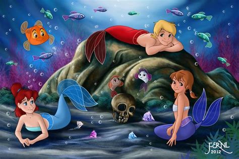 RESCUERS UNDER THE WATER By FERNL On DeviantART Disney Princesses As