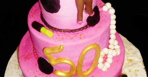 Baking With Roxanas Cakes 50th Birthday Cake Diva Themed