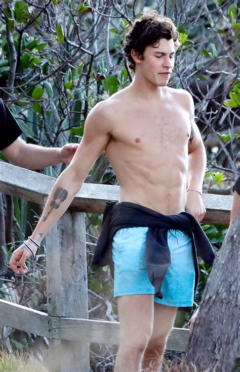 Shawn Mendes Goes Shirtless On Australia Beach With Friends Usweekly