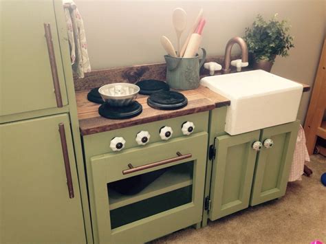 Strong and sturdy, our toy kitchens are made from top quality, responsibly sourced wood and can be paired with a variety of accessories from our play food range to. Ava's Play Kitchen | Ana White | Play kitchen, Wooden play ...