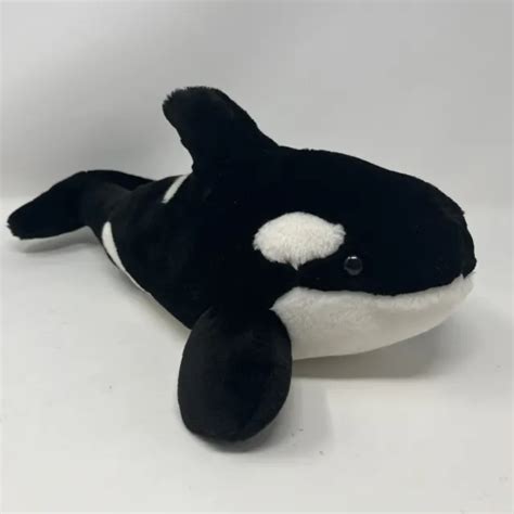 Kohls Cares Seaworld Shamu Killer Whale Orca Plush Stuffed Animal Toy