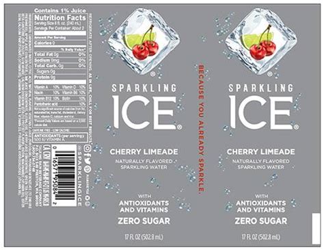 Sparkling Ice Nutrition Label Trovoadasonhos