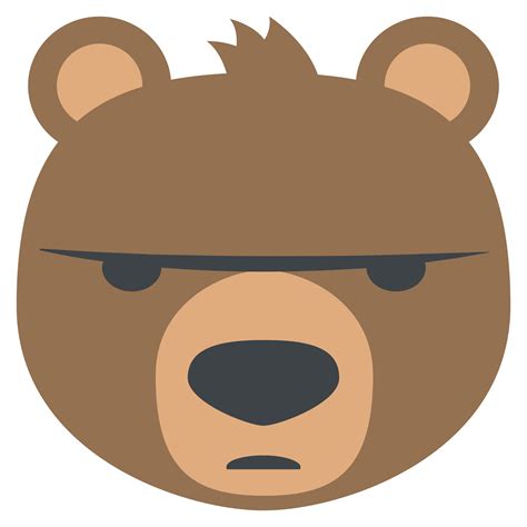 Emoji Clipart Bear Picture 1005783 Emoji Clipart Bear