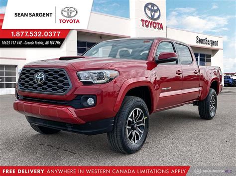 Learn more about the 2021 toyota tacoma 4x4 pickup truck's interior and exterior design, technology, towing capacity, fuel efficiency, safety, and accessories. New 2021 Toyota Tacoma TRD Sport Pickup in Grande Prairie ...