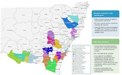 Forced Amalgamation Maps Of Doom Released Nsw Council Mergers Government News