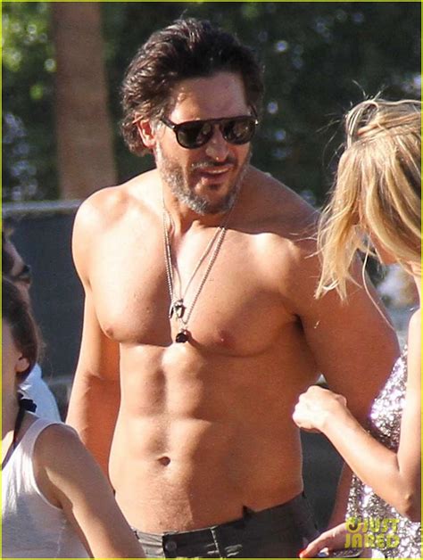 Joe Manganiello Shirtless At Coachella Joe Manganiello Photo