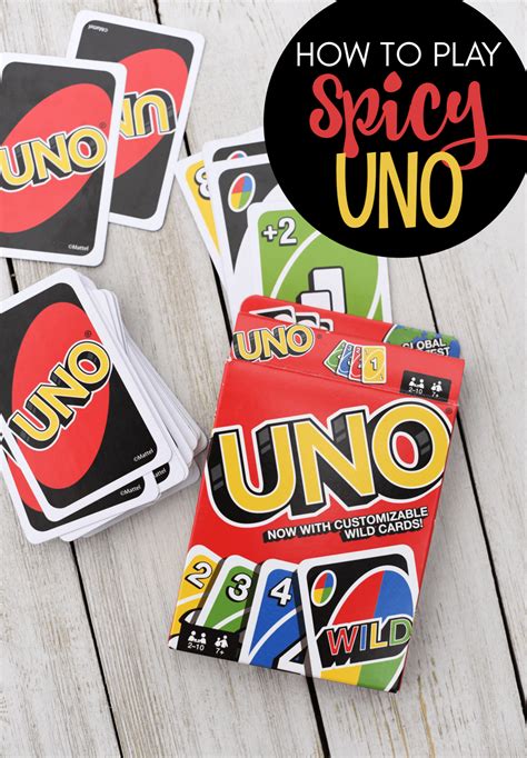 The fun of uno (see customizable uno cards rules ideas) and the skill of stacko in one challenging game the whole family will enjoy. How to Play Spicy Uno - Fun-Squared