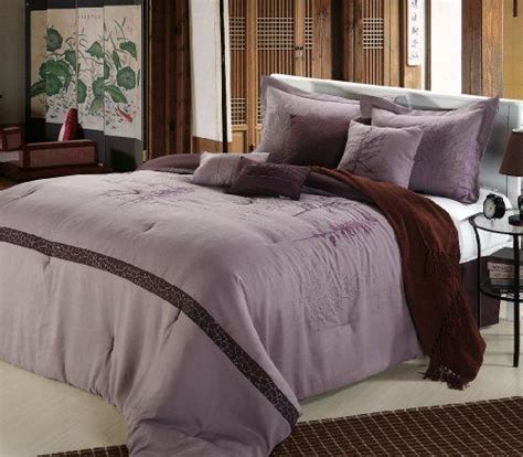Zebra lavender by karin maki/kimlor is completely machine washable for quality and ease of care. Multiple Colors & Sizes - 8pc Luxury Bedding Set- P. Vine ...