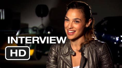 Fast And Furious 6 Interview Gal Gadot 2013 Dwayne Johnson Movie Hd Youtube