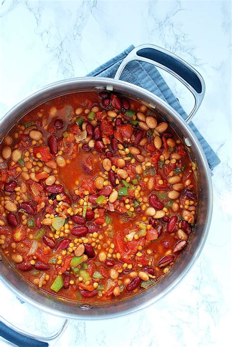 Here are all the best lentil recipes to try! Vegan Lentil Chili | Recipe | Vegan recipes healthy, Low ...