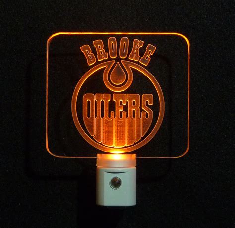 Check out our edmonton gifts selection for the very best in unique or custom, handmade pieces from our shops. Personalized #EdmontonOilers Custom LED Night with name ...