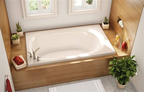 20 Bathrooms With Beautiful Drop In Tub Designs Drop In Tub Bathtub