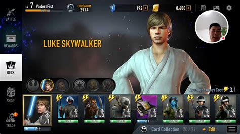 This guide to star wars: Star Wars: Force Arena Luke Skywalker with Starter Deck guide - YouTube