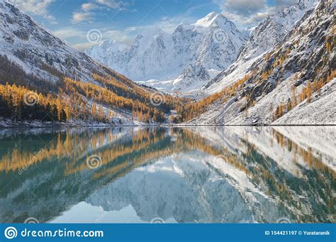 Altai Mountains Russia Siberia Stock Image Image Of Peaks Lake