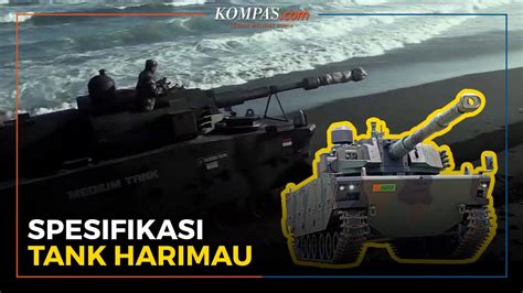Spesifikasi Tank Harimau Alutsista TNI AD Yang Miliki Daya Gempur Maksimum YouTube