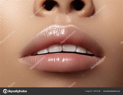 Moisturizing Lip Balm Lipstick Close Up Beautiful Sexy