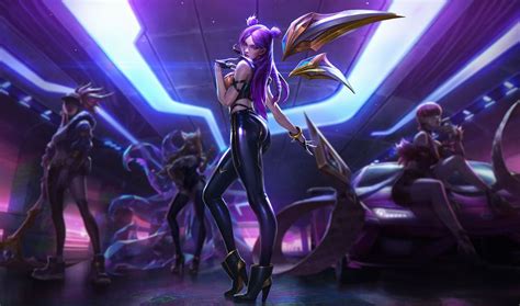 Kda Kaisa Akali Ahri And Evelynn Revive The Popstar Skin Line