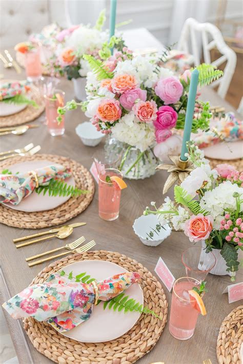 Surprise Bridal Shower Tablescapes - Blooms By The Box