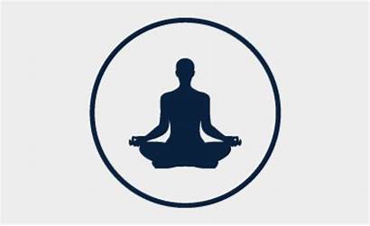 Spiritual Wellness Icon Meditation Clipart Simple Religion