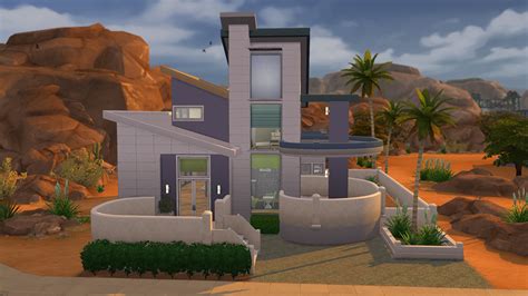 Affordable Modern Home Sims 4 Houses
