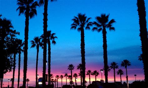 Sunset In Oxnard California Ventura County California Oxnard