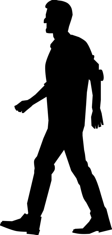 Walking Clipart Png People Silhouette Walking Png Transparent Png
