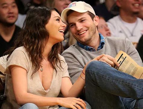 Ashton Kutcher And Mila Kunis Might Be Expecting Twins Elle Australia