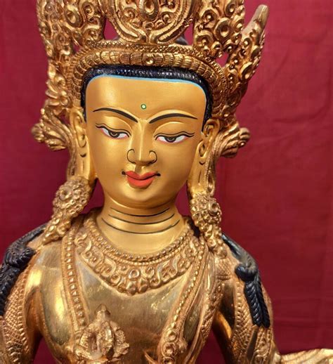 Genuine Handmade Master Piece Tibetan Dorje Chang Buddha Etsy
