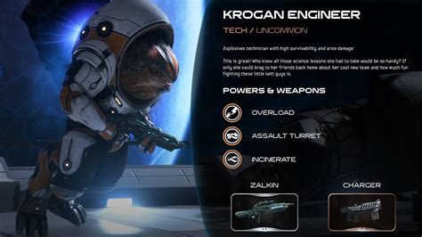 Mass Effect Andromeda Krogan Engineer Multiplayer Gameplay Youtube