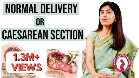 Normal Delivery Or Caesarean Section Dr Anjali Kumar Maitri Youtube