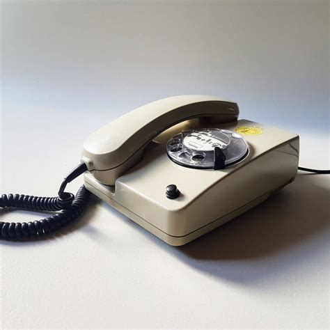 Vintage Rotary Dial Telephone Siemens Gray Siemens Etsy Canada