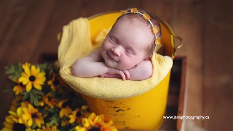How Pose Newborn Baby In Bucket Photography Tutorial Youtube