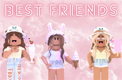 Bff Pictures Bff Cute Aesthetic Roblox Gfx Firdausm Drus
