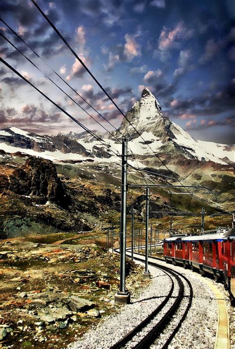 Matterhorn Panorama Is A Photograph By Anthony Dezenzio A View Of The