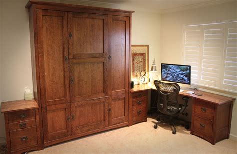 Classic Bedroom Furniture Classic Wood Murphy Bed With Extraordinary L