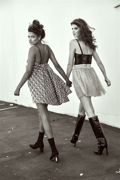 Sianna Nelson Of La Models And Livia Pillmann Of The Industry Model