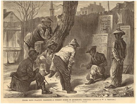 Negro Boys Playing Marbles Nypl Digital Collections