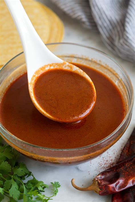 Authentic Mexican Brown Enchilada Sauce Recipe