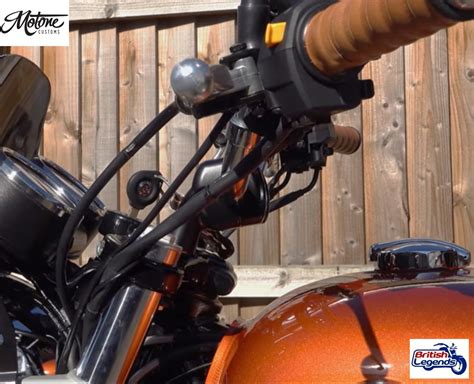 Up And Over Handlebar Risers For Royal Enfield