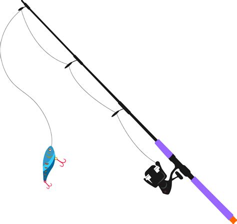 Download High Quality Fishing Pole Clipart Svg Transparent Png Images