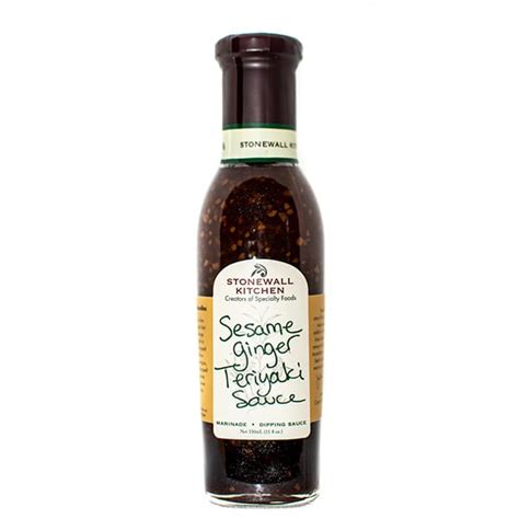 Stonewall Kitchen Sesame Ginger Teriyaki Sauce High Country Olive Oil