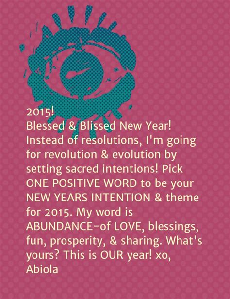 Your Alternative To New Years Resolutions Pick One Positive Word As