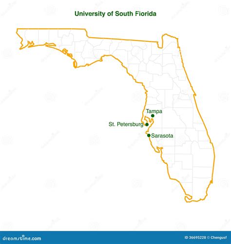 University Of South Florida Campus Map
