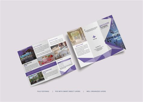 Free Hotel Tri Fold Brochure Design