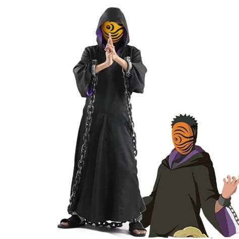 Costumes Reenactment Theatre Original Narutos Akatsuki Ninja Tobi