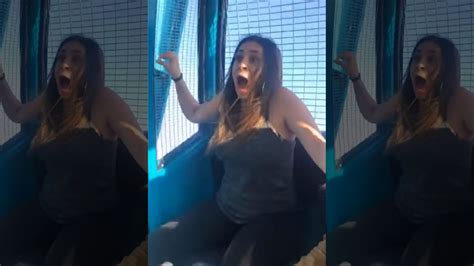 Woman Freaks Out After Being Tricked Into Riding Disneyland Ride